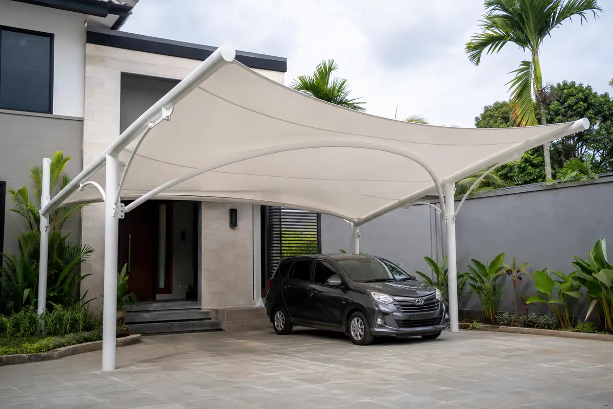 Kanopi Membrane untuk rumah atau tempat usaha