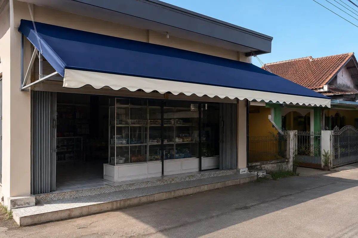 Tenda Toko untuk rumah atau tempat usaha